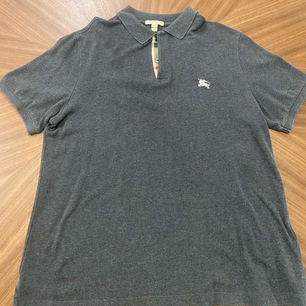 Burberry polo shirt in great condition, size xl